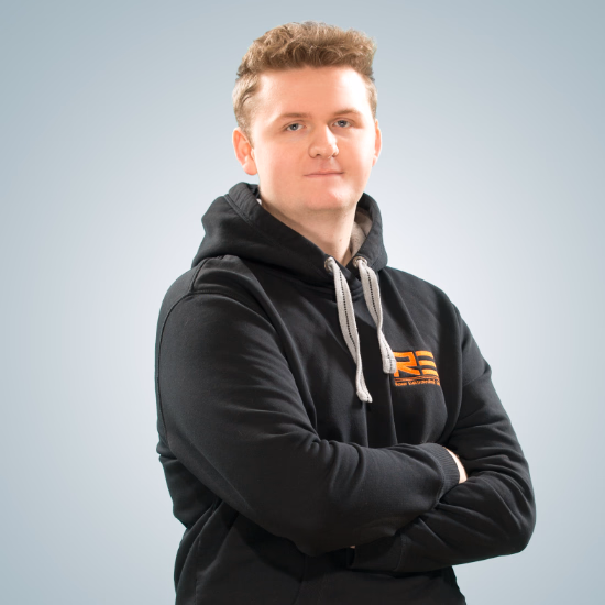 Portraitfoto von Justin Hoffmann